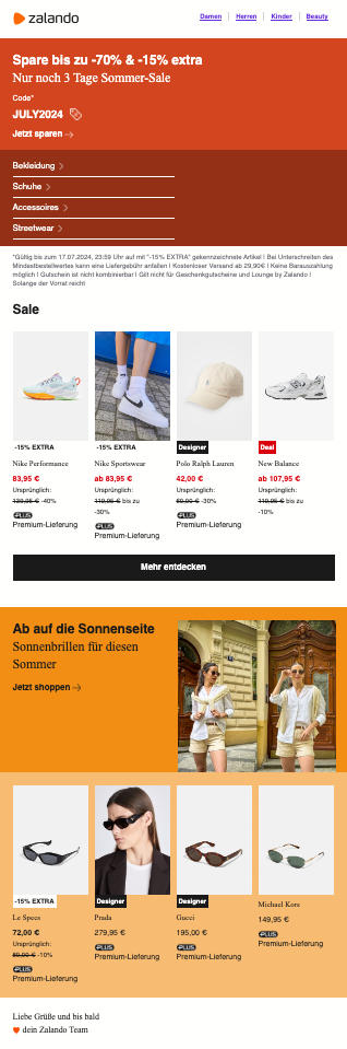 Screenshot of Example 3 Black Friday Sale page with product filters